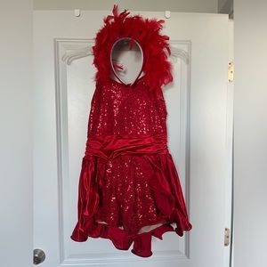 showgirl dance costume